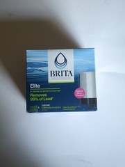 BRITA ELITE #1 BRAND IN WATER FILTER 2 CHROME FILTERS MODEL: 36312 NEW OTHER