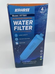 High-Performance RV Water Filter 4 Pack – Advanced Filtration HY1641