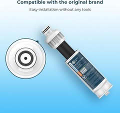 Crystala Filters Replacement for DA97-17376B Water Filter, NSF 42 Compatible wit