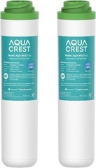 2 PACK GE FQK2J Under Sink Dual Flow Drinking Replacement Water Filter USA