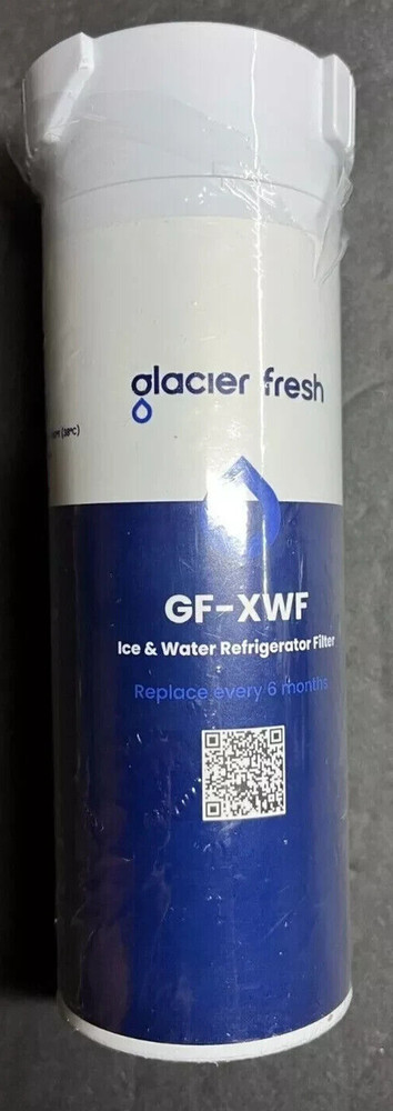 Glacier Fresh GF-XWF Refrigerator Ice & Water Filter UNSEALED NO BOX – BRAND NEW