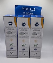 PurePlus Replacement Refrigerator Water Filter PP-RWF 1200A NEW SEALED 3 Pack