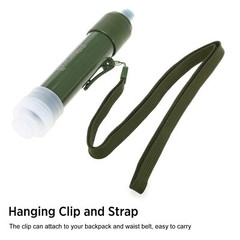 Filtration System Filter Straw with Drinking N2S6