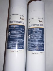 2 Pack Filter WHIRLPOOL ULTRAEASE Dual Stage Water Filters for WHADUS5 & WHEDD20