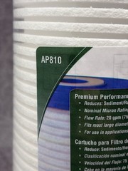 3M Aqua-Pure AP810 Whole House Water Filter Cartridge 5 Micron Sediment – New