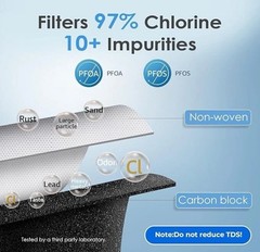 Waterdrop Refrigerator Filter, Replacement for Kenmore® 46-9083, 46-9030, 3 Pack