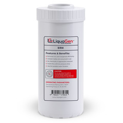 LiquaGen 4.5″ x 10″ BIRM Filter Cartridge – Iron & Manganese Reduction