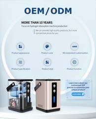SUYZEKO Hydrogen Inhalation Machine, 99.99% portable Purity Dual Outlet H2