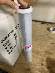 Lot of 6 New BIG BLUE CARBON WATER FILTERS 20” x 2.75 (5 micron)