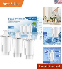 Water Filter by , Water Filter Replacement Compatible with Brita Pitchers and…
