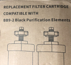 Purification Elements BB9-2 Replacement BB9-2 Black