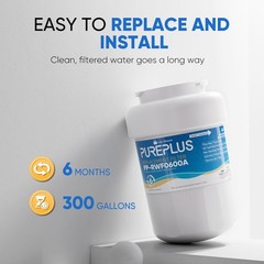 PUREPLUS Replacement for GE® MWF®, SmartWater® MWFP, MWFINT, MWFA, GWF, HDX F…