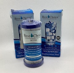 2 Best Choice BCF84 Water Filters for Frigidaire WF1CB, WFCB, RG100 & Kenmore