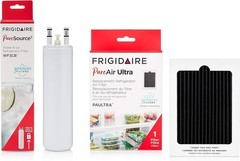 Genuine OEM Frigidaire WF3CB Puresource Water Filters + PAULTRA Air Filter