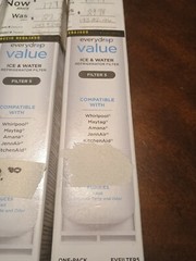 Lot of 4 EveryDrop Ice & Water Refrigerator Filter EVFILTER5 PWF-NL240V