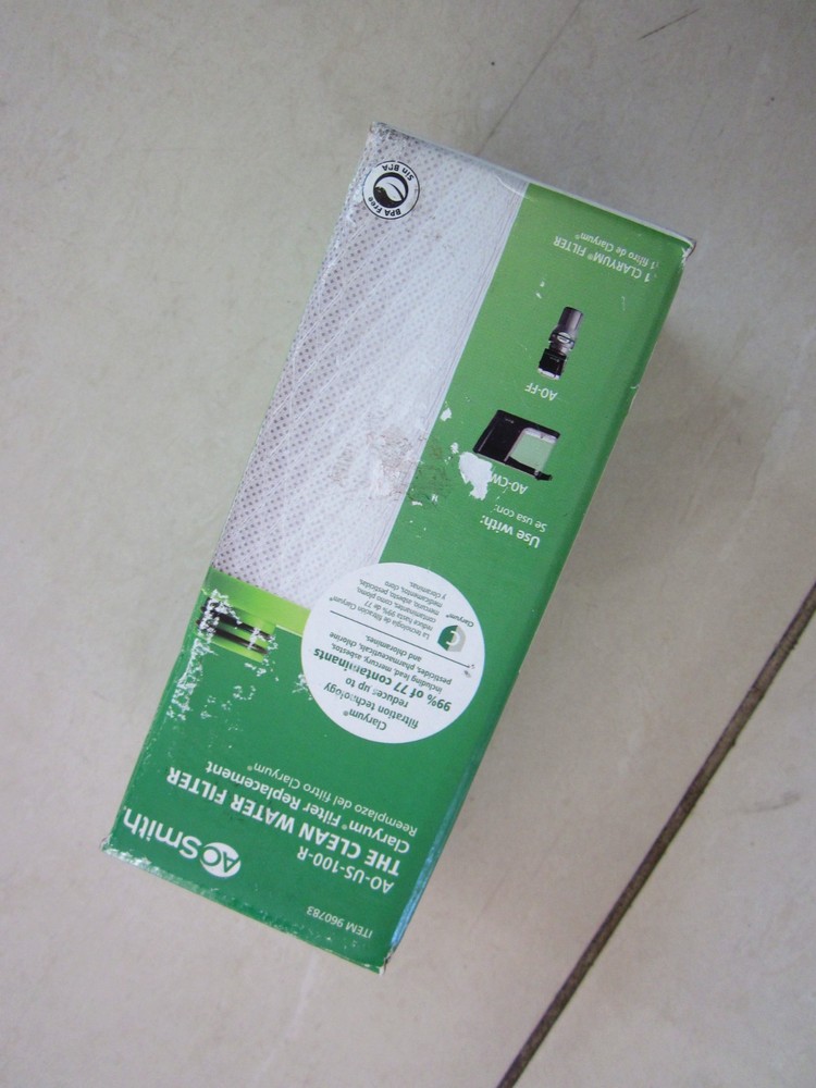 A. O. Smith AO-US-100-R The Clean Water Filter Claryum Filter Replacement