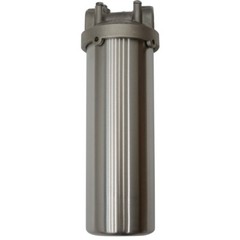Stainless Water Filter Housing 10″ L cartridges 3/4in NPT Kit Shell for Rust