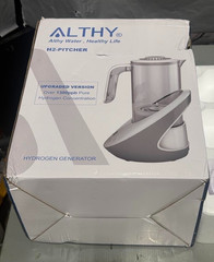 ALTHY Hydrogen Water Pitcher Generator Machine Jug Bottle SPE&PEM / Balanced PH
