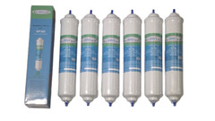 Aqua Fresh WF300 For GE GXRTDR In-Line Icemaker Refrigerator Water Filter 6 Pack