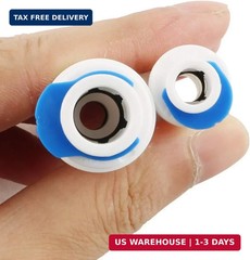 E-outstanding Quick Straight Connector 5PCS 1/4inch to 3/8inch OD Quick Straight