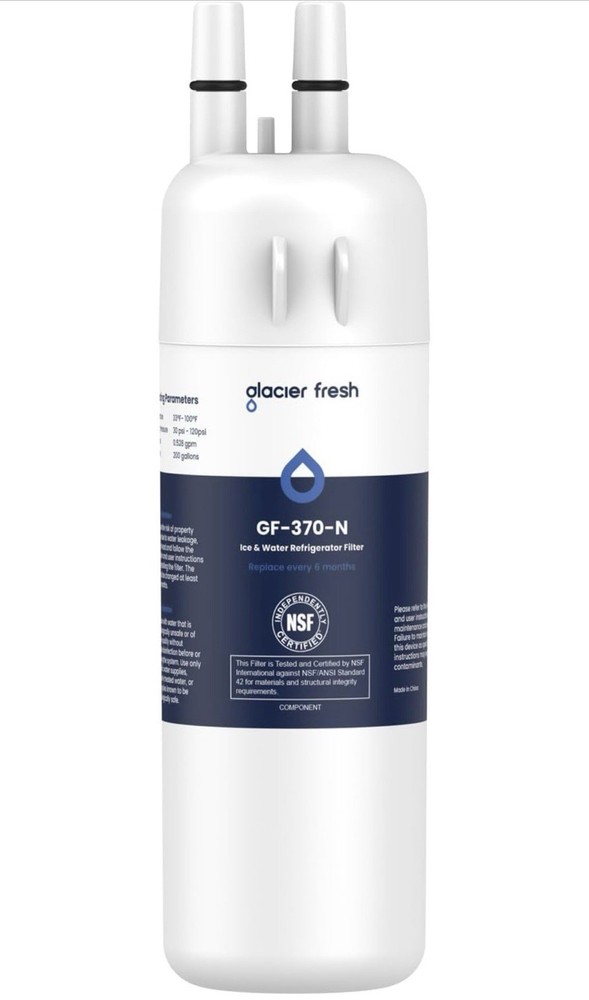 Glacier Fresh GF-370-N Refrigerator Ice & Water Filter New Sealed