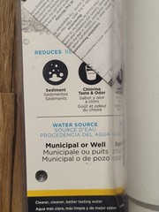 BRAND NEW!!! EcoPure EPINL30 5 Year In-line Water Refrigerator Filter Municipal
