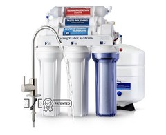 iSpring RCC7AK-BN NSF Certified 6 Stage Reverse Osmosis System w/Alkaline Filter
