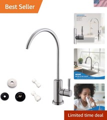 Food-Grade Stainless Steel Kitchen Water Filter Faucet – No Leaks, Easy Install