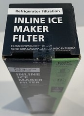 AO Smith Inline Ice Maker Filter Push-In Fitting 2” X 10”; Model #: AO-IM