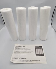4 PK Aquasana Replacement 10-Inch Sediment Pre-filters Whole House Water Filter