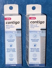 💦 2 x New Contigo WELLS Replacement Filter Cartridges # 1217724