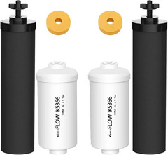 Gravity Water Filters for Berkey Water Filter Replacement, Replacement for BB9-2