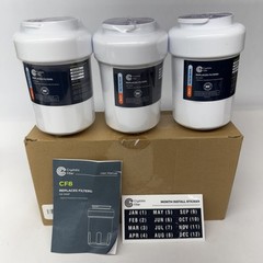 3 PACK Glacier Fresh GF-MWF Ice Water Refrigerator Filter For GE Kenmore 46-9991
