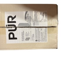 PUR FM-3333B Vertical Faucet Mount Water Filter System Lead Reduction White