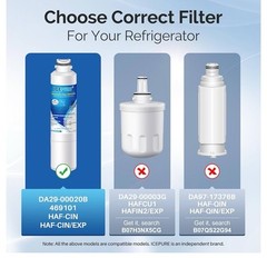 ICEPURE RWF0700A Refrigerator Water Filter Replacement for Samsung