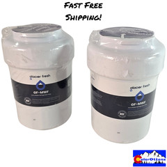 2 Pack For GE MWF Compatible Refrigerator Water Filter Glacier Fresh GF-MWF NSF