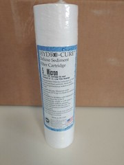 HYDRO-CURE Deluxe Sediment 10″ Filter 5 MICRON. Case of 24 FILTERS.