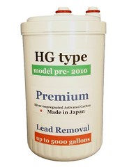 Japan Made «HG» TYPE PREMIUM REPLACEMENT FILTER FOR ENAGIC KANGEN MW7000 SD501HG
