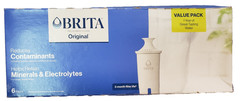 Brita 6-Count Standard Water Filter Replacements BPA Free