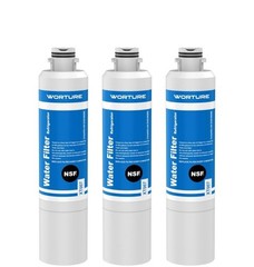 3 Pack Worture DA29-00020B HAF-CIN/EXP ReplacementRefrigerator Water Filter..110