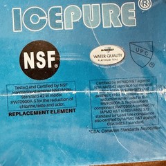 ICEPURE RWF0900A Fit For WRX735SDHZ Filter4 WRF555SDFZ09 9006 Water Filter 4Pack