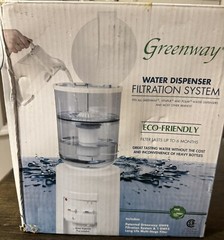 Greenway Water Filtration System For Top-load Water Dispensers New Open Box