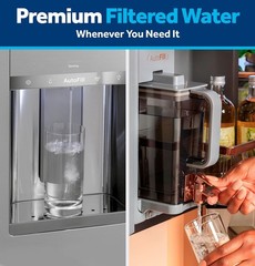 GE XWFE Refrigerator Water Filter, Genuine Replacement Filter(No Chip)
