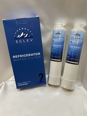 ECLEY Replacement Refrigerator Water Filter 2 Pack Sealed Model EC-01