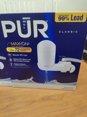 Set Of 2 PUR FM3333B Water Faucet Filtration System- Vertical Mount White New
