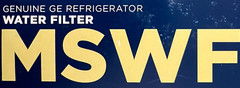 GENUINE GE MSWF Refrigerator Water Filter, 1 Pack New Sealed! GENERAL ELECTRIC