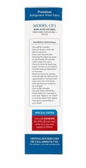 CRYSTALA CF3 Frigidaire Replacement Refrigerator Water Filter WF3CB NEW SEALED