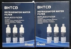 NIB Lot Of 2 BHTCD PFH005 Refrigerator Water Filter NSF, 3-Pack