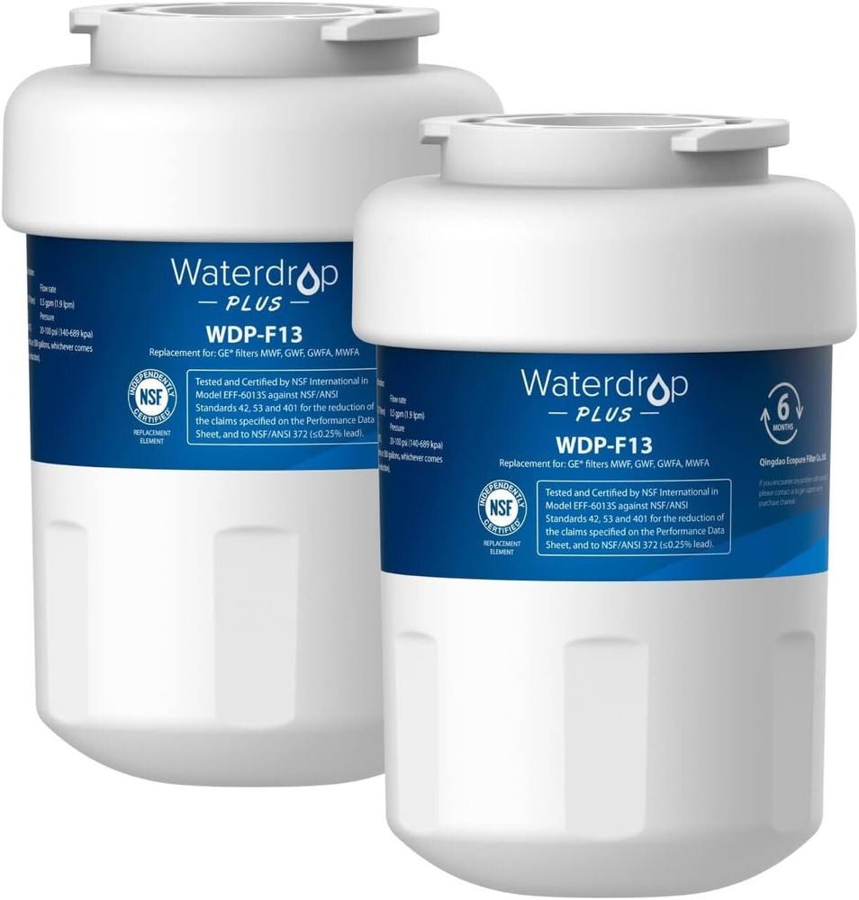 Waterdrop Plus MWF Replacement for GE® Smart Water MWF, HDX FMG-1, MWFP, MWFA(2)