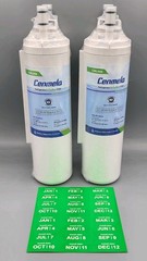 NEW 2 PACK CENMELA Refrigerator Water Filter Model CML006